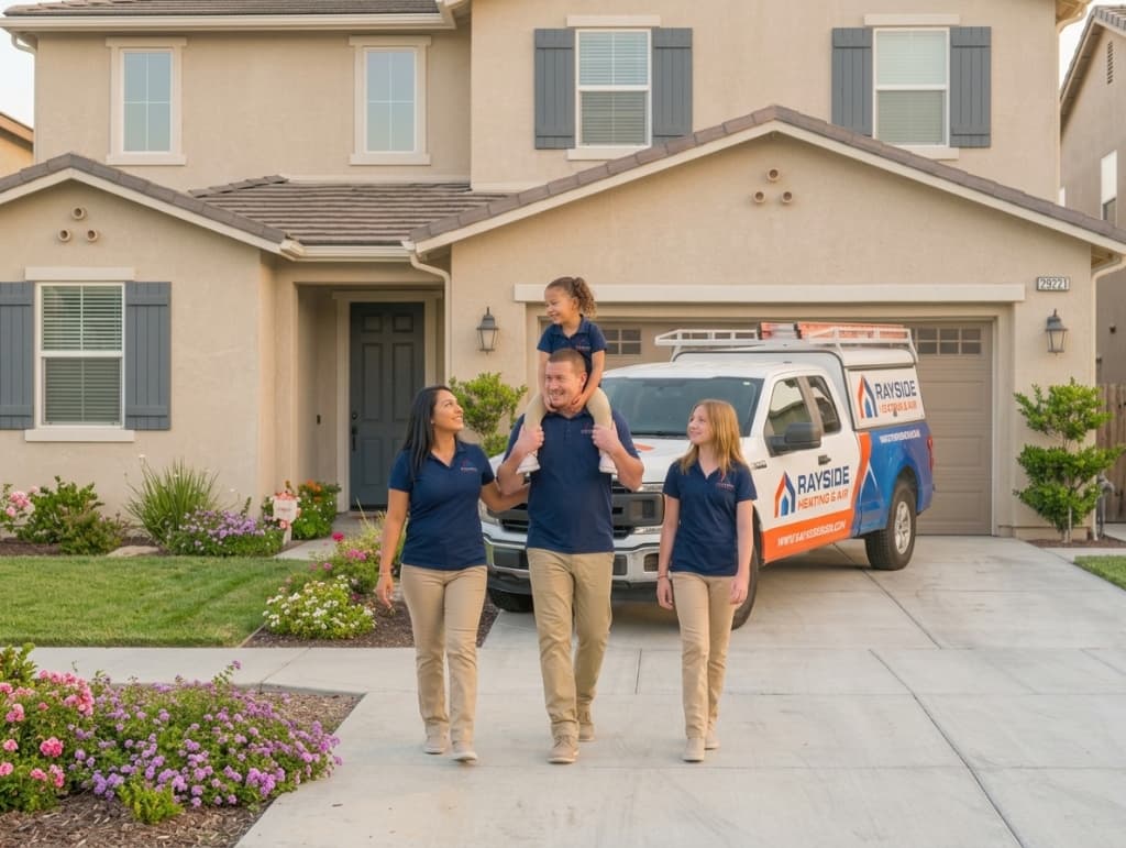 Rayside family founders, local owners of Rayside Heating & Air